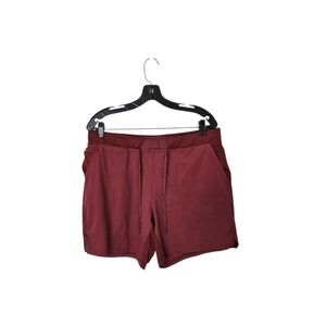Hylete‎ Verge III Shorts Mens Large Dark Red Performance Gym Fitness Athletic